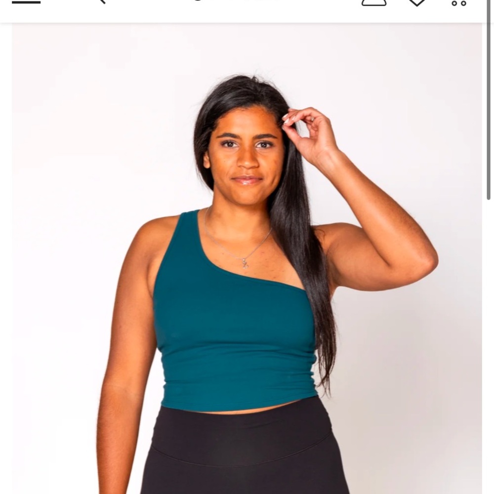 Ptula One Shoulder Crop